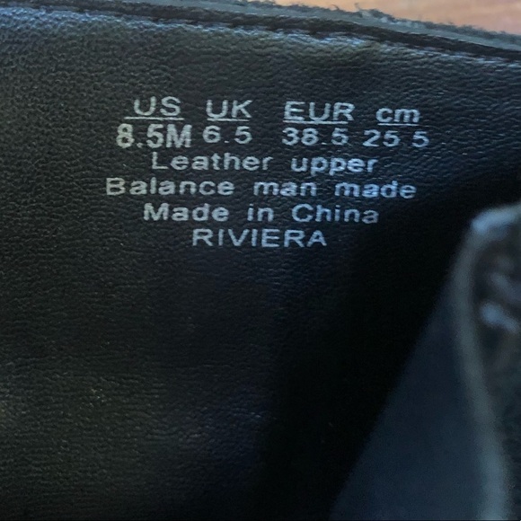 Fergie Black Suede Riviera Open Toe Lace-Up Stacked Heel Booties - Picture 9 of 10